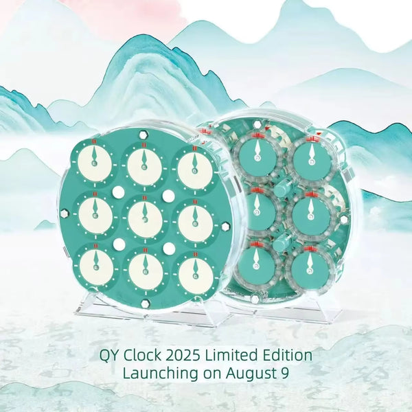QiYi Magnetic Magic Clock (Emerald Limited Edition 2025)