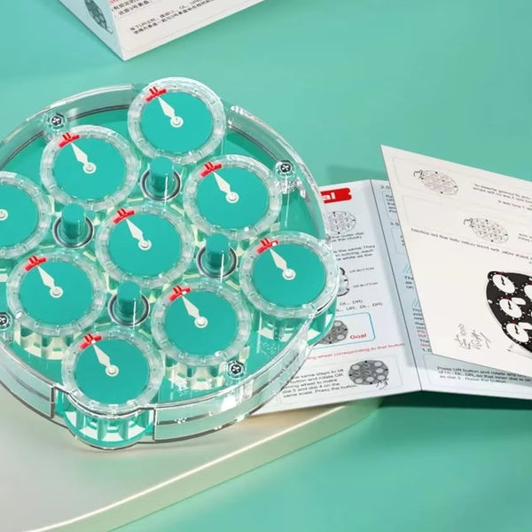 QiYi Magnetic Magic Clock (Emerald Limited Edition 2025)