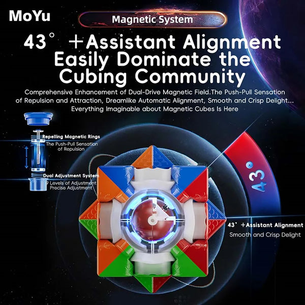 Moyu WRM V9 (20 Magnets MagLev Ball Core Version)