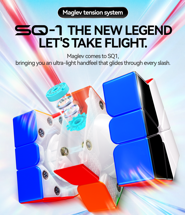 GAN SQ-1 MagLev UV Square-1 Speed Cube