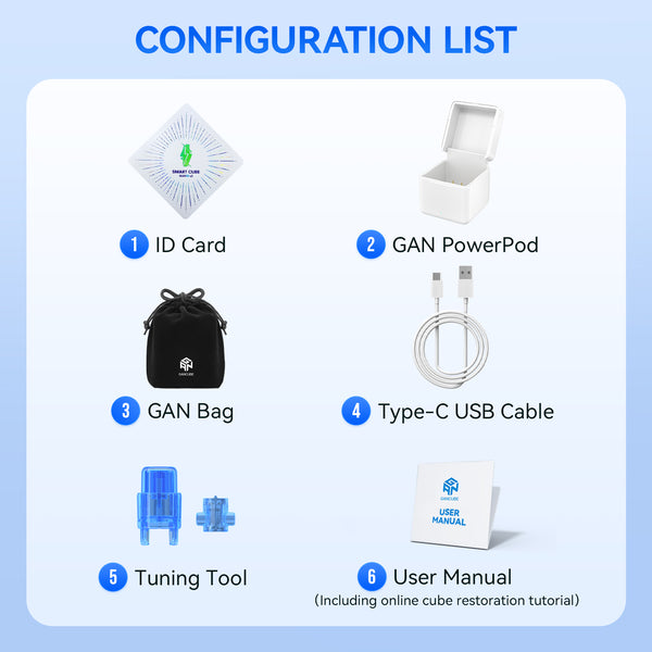 GAN 12ui SP Smart Cube (Basic Power Pod Version)