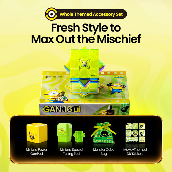 GAN 16 UI MagLev Minions Edition