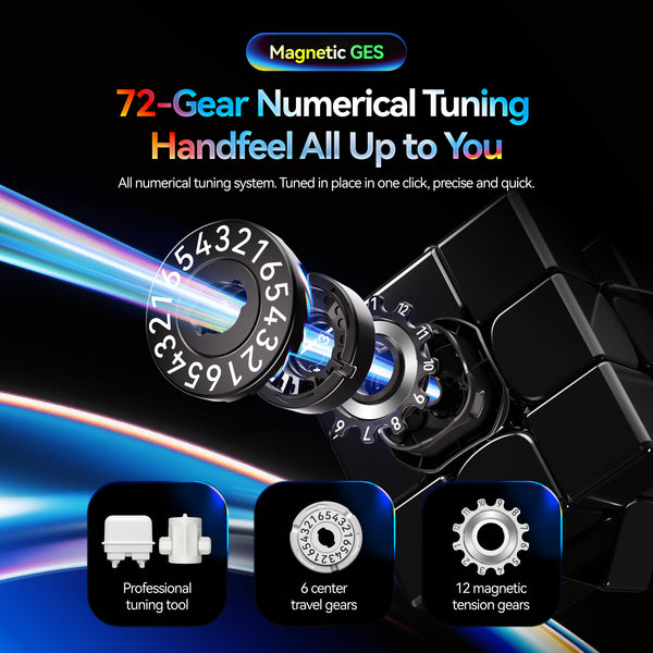 GAN 16 Ui MagLev Max 3x3 Bluetooth Smart Speed Cube
