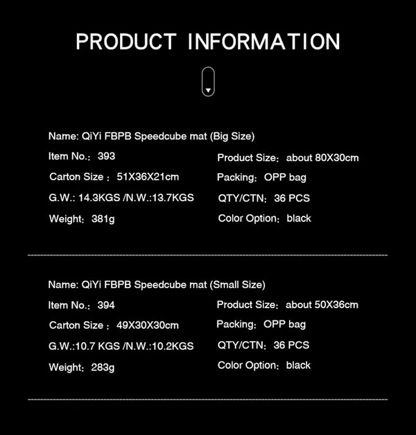 QiYi Timer Black (Professional Speed Cubing Timer)