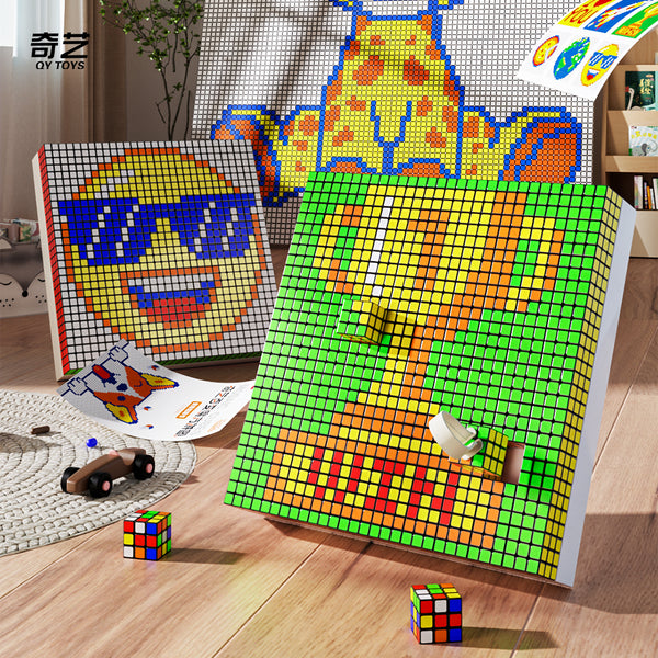 QiYi Mosaic Cube 10x10 Pixel Art Set (100-Cube)