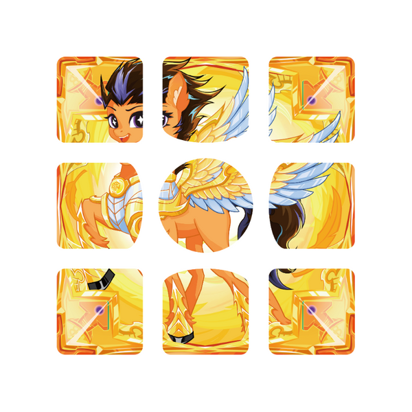 GAN Year of the Horse Sticker for V100 Series (2026 CNY LE Sticker)
