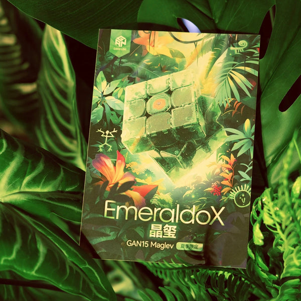 GAN 15 MagLev EmeraldoX 3x3 (Limited Edition)