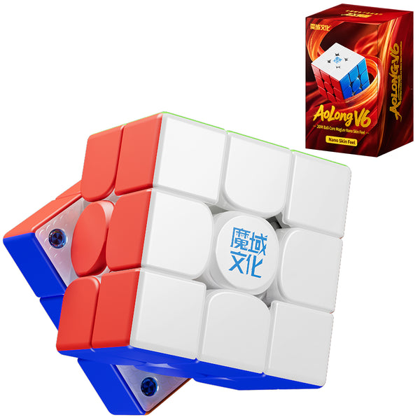 Moyu AoLong V6 Nano Skin Feel 20-Magnet Ball-Core MagLev cube with English retail box