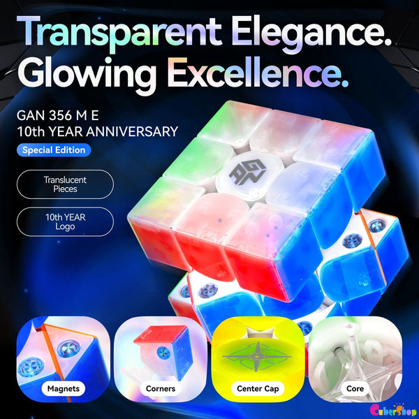 GAN 356 ME UV (10th Anniversary Special Edition)