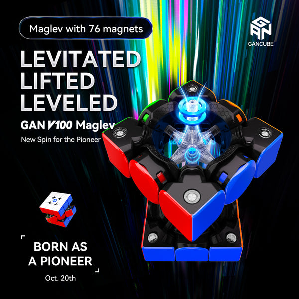 GAN V100 MagLev (UV Coated, Black Internal)