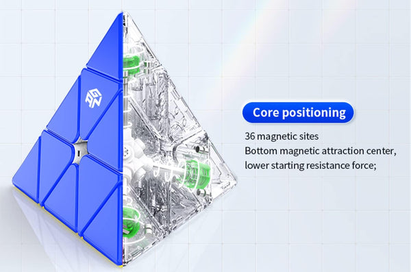 GAN Pyraminx M (Standard Core Positioning Frosted Ver.)