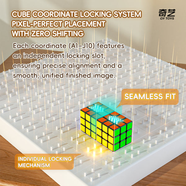 QiYi Mosaic Cube 10x10 Pixel Art Set (100-Cube)