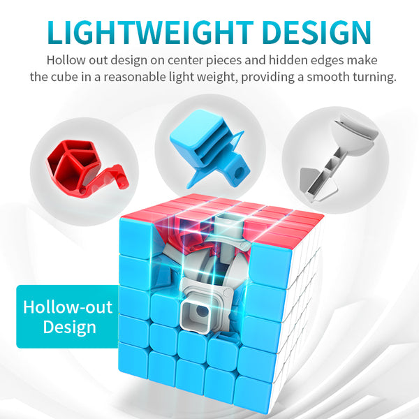 Moyu MFJS MeiLong 5 Non-Magnetic 5x5 Speed Cube