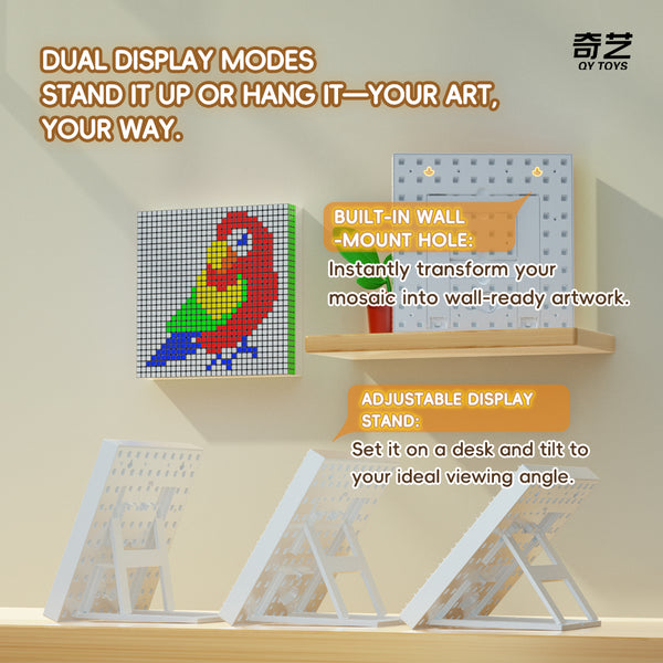 QiYi Mosaic Cube 10x10 Pixel Art Set (100-Cube)