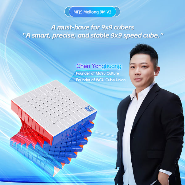 Moyu MFJS MeiLong 9M V3 Ball Core Magnetic 9x9 Speed Cube