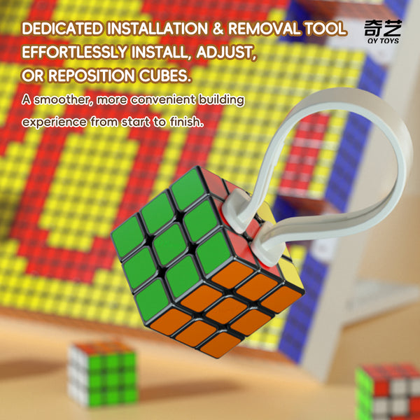 QiYi Mosaic Cube 10x10 Pixel Art Set (100-Cube)