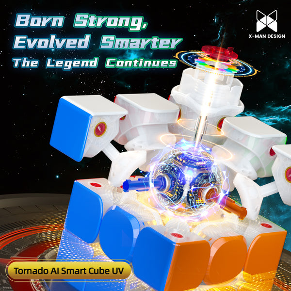 X-Man Tornado Al Smart Cube UV Coated (Pioneer Charging Box Version)