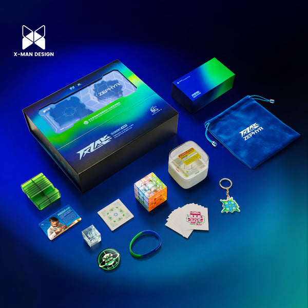X-Man Tornado Al Zephyr Limited Edition (1200 Units Worldwide), UV Charging Box, Gyroscope Tracking