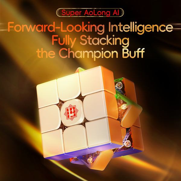 Moyu Super AoLong AI 19th Anniversary Gyroscope Magnetic 3x3