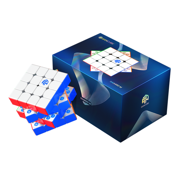 GAN 460 M SP 4X4 Magnetic Speed Cube (Frosted)