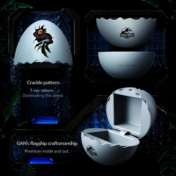 Jurassic World GANBOX exterior and open storage compartment