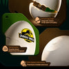 Dinosaur-egg GANBOX magnetic hatch and crackle pattern