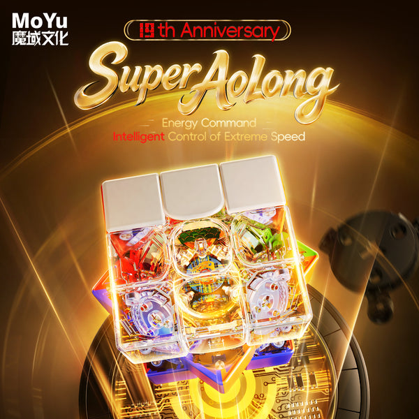 Moyu Super AoLong 19th Anniversary 20-Magnet Ball-Core MagLev 3x3