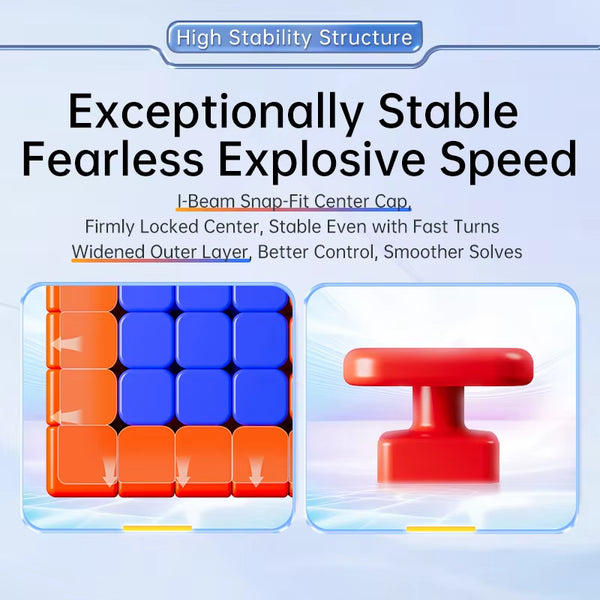 Moyu AoChuang V6 5x5 (Triple Track UV Coated Version)