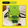 YJ PB Time Plush Crossbody Cube Bag