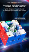 YJ Meta 3 Wing Magnetic, 8-Magnet Ball Core (UV Coated)