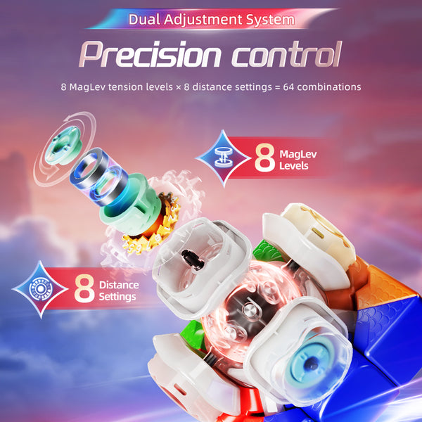 MoYu AoLong V5 8-Magnet Ball-Core MagLev UV Coated Version