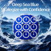 MoYu WeiLong 4x4 Magnetic Clock (Deep Sea Blue Version)
