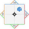 GAN 251 M Leap Frosted Matte 2x2 Magnetic Speed Cube