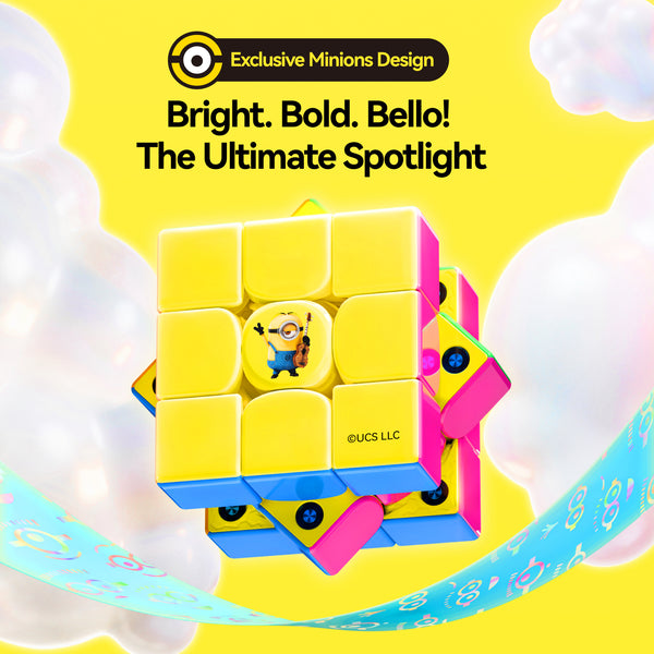 GAN V100 Minions Edition 3x3 Speed Cube