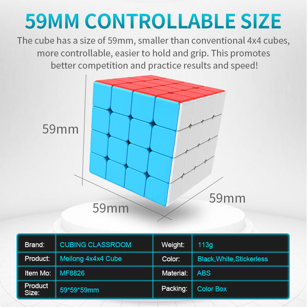 MoYu MFJS MeiLong 4x4 Speed Cube