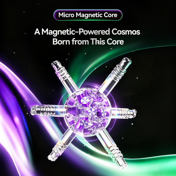 GAN 17 MagDrive UV Coated 2026 Flagship 3x3 Speeed Cube (196-Magnet MagLev)