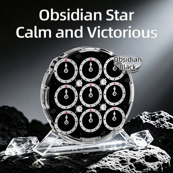 MoYu WeiLong 4x4 Magnetic Clock (Obsidian Black Version)