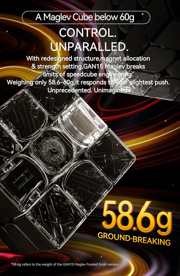 GAN 15 MagLev UV Coated
