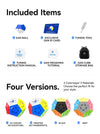 GAN Megaminx V2 UV Coated Speed Cube (Black Version)