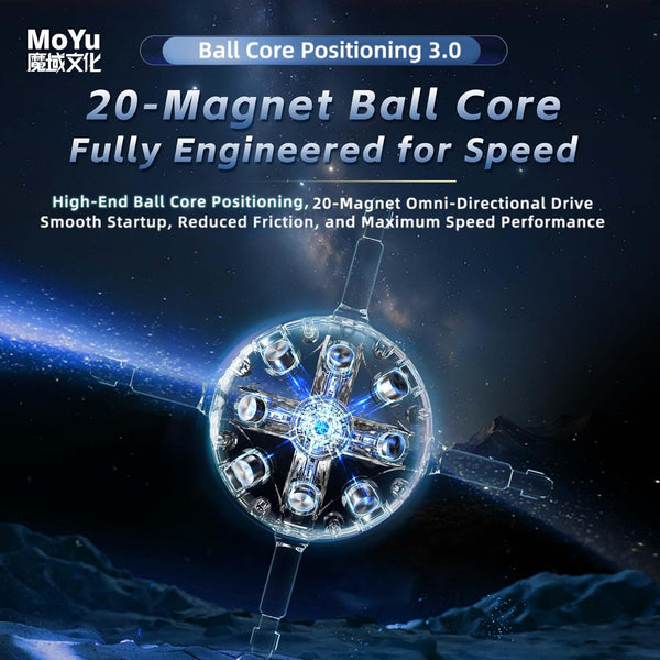 Moyu WeiLong V11 WRM (20-Magnet Ball Core, MagLev, UV Coated)