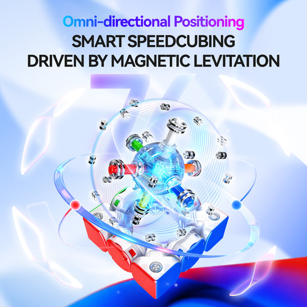 GAN i4 Leap 3x3 Flagship Smart Cube (Frosted, Fast Charging)