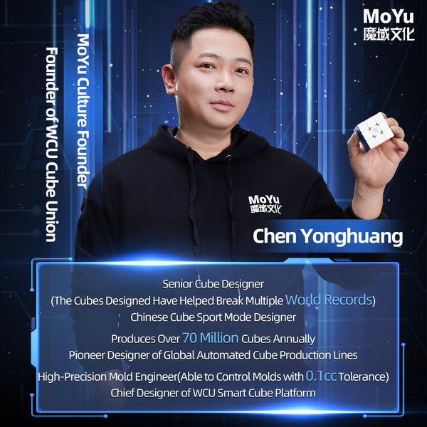 MoYu AoFu V5 7x7 Cube Triple-Track Magnetic Version
