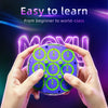 MoYu WeiLong 4x4 Magnetic Clock (Deep Sea Blue Version)