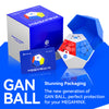 GAN Megaminx V2 UV Coated Speed Cube (Black Version)
