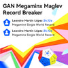 GAN Megaminx V2 UV Coated Speed Cube (Black Version)