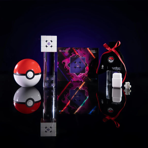 GAN V100 MagLev UV Gengar (Pokémon Special Edition) - 3x3 Speed Cube