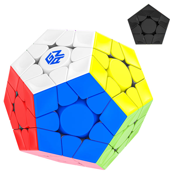 GAN Megaminx V2 UV Coated Speed Cube (Black Version)