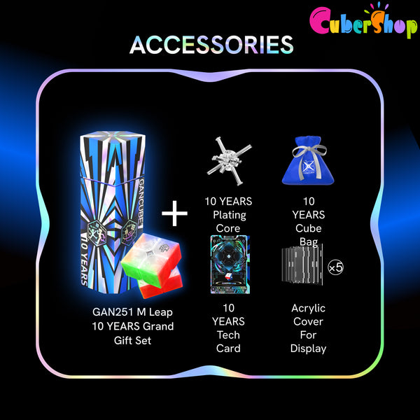 GAN 251 M Leap UV (10th Anniversary Special Edition, Grand Gift Set)