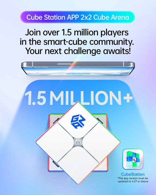 GAN 251 Ui 2x2 Smart Cube (Wireless Charging Flagship Edition)