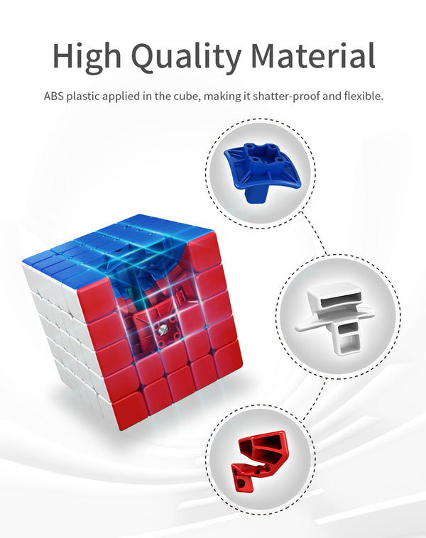 Moyu MFJS MeiLong 5M Magnetic 5x5 Speed Cube